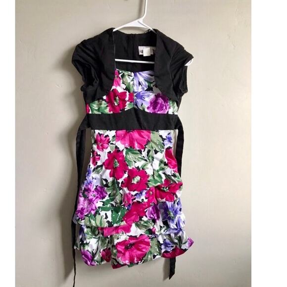 Jody Size 5/6 Floral Modest Dress - Picture 1 of 1